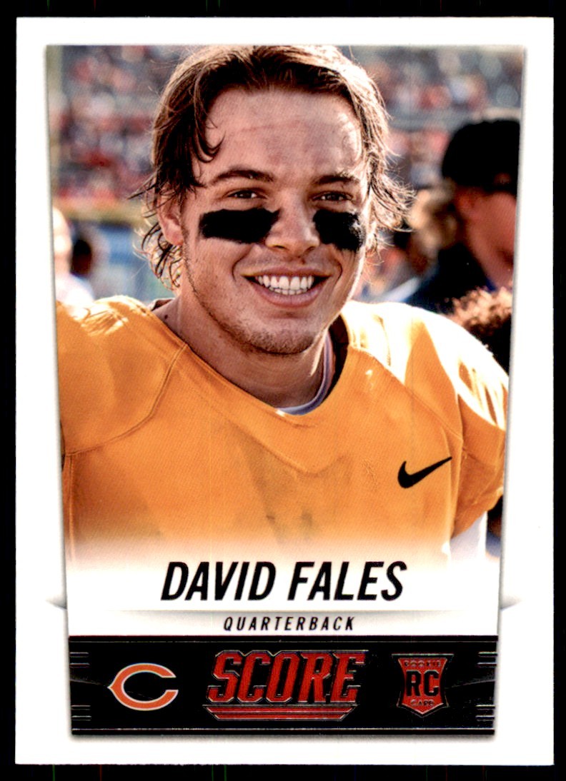 2014 Score David Fales Football Cards #359