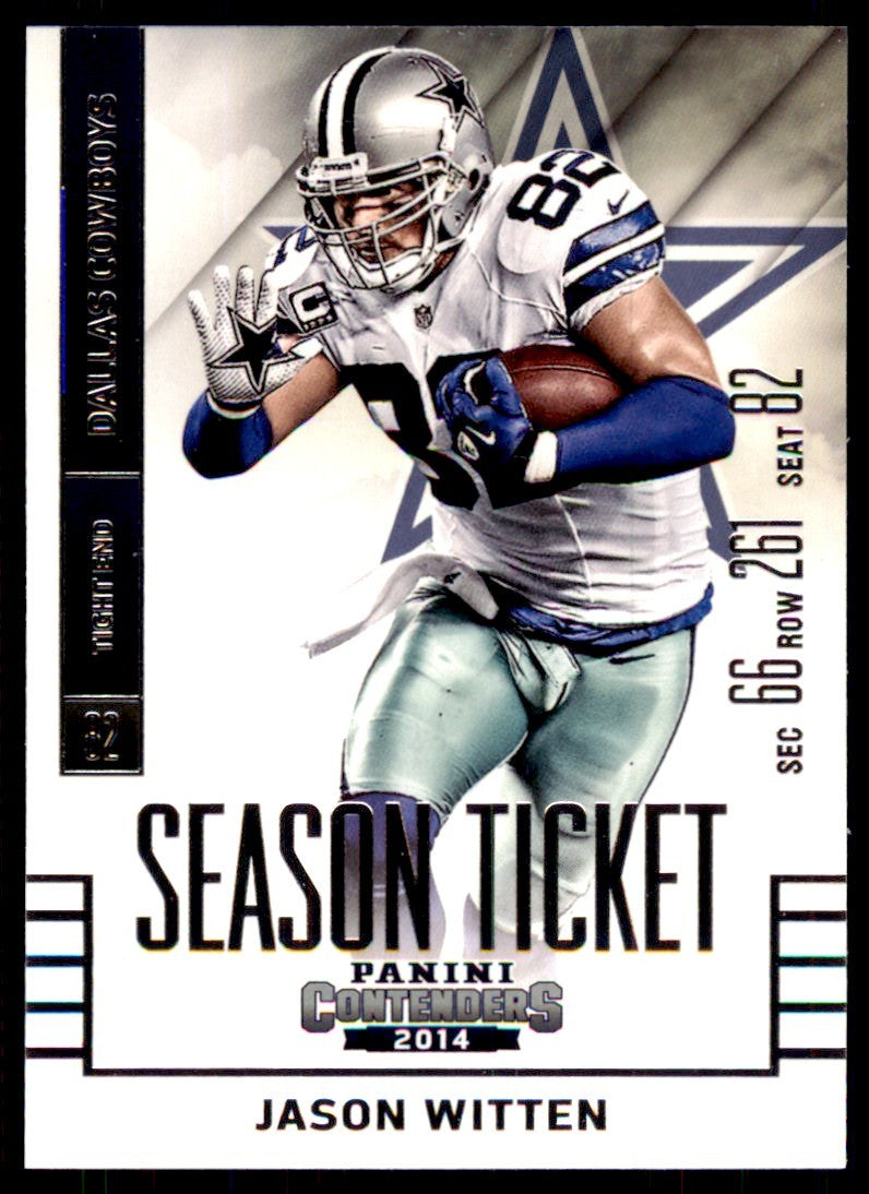 2014 Panini Contenders Jason Witten Football Cards #38