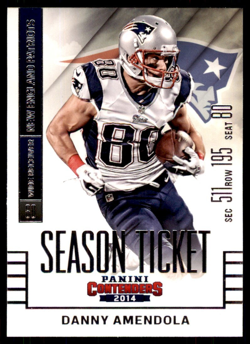 2014 Panini Contenders Danny Amendola Football Cards #70