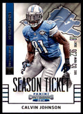 2014 Panini Contenders Calvin Johnson Football Cards #58