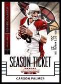 2014 Panini Contenders Carson Palmer Football Cards #25