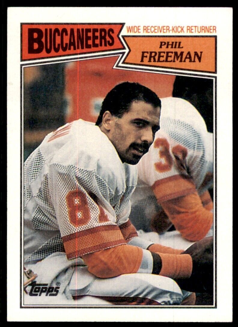 1987 Topps Phil Freeman Football Cards #388