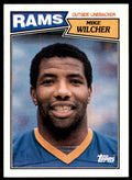 1987 Topps Mike Wilcher Football Cards #156