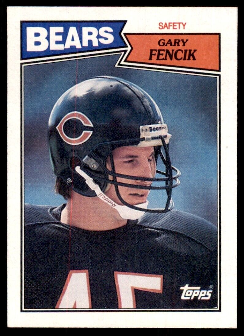 1987 Topps Gary Fencik Football Cards #62
