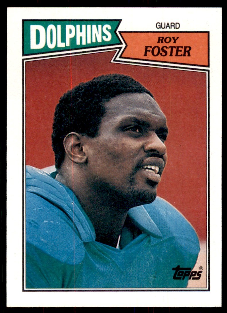 1987 Topps Roy Foster Football Cards #241