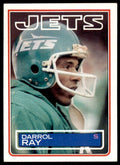1983 Topps Darrol Ray Football Cards #351