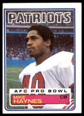 1983 Topps Mike Haynes Football Cards #332