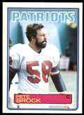1983 Topps Pete Brock A Football Cards #326
