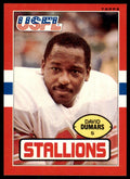 1985 Topps USFL David Dumars Football Cards #22