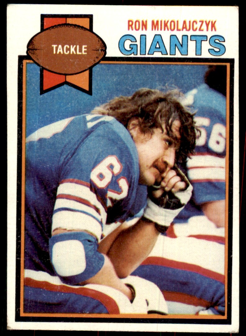 1979 Topps Ron Mikolajczyk Football Card #452