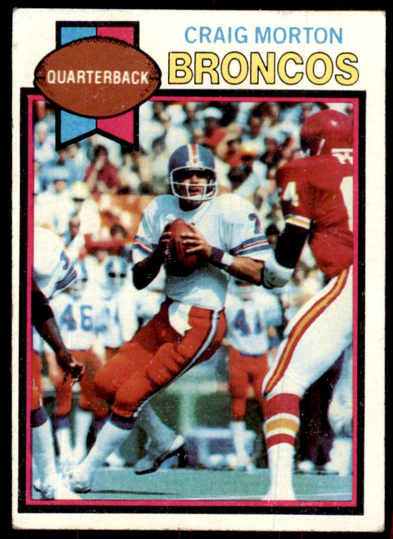 1979 Topps Craig Morton Football Card #285