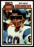 1979 Topps Jeff West Football Card #306