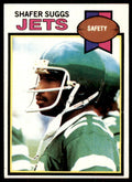 1979 Topps Shafer Suggs Football Card #307