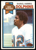 1979 Topps Duriel Harris Football Card #514
