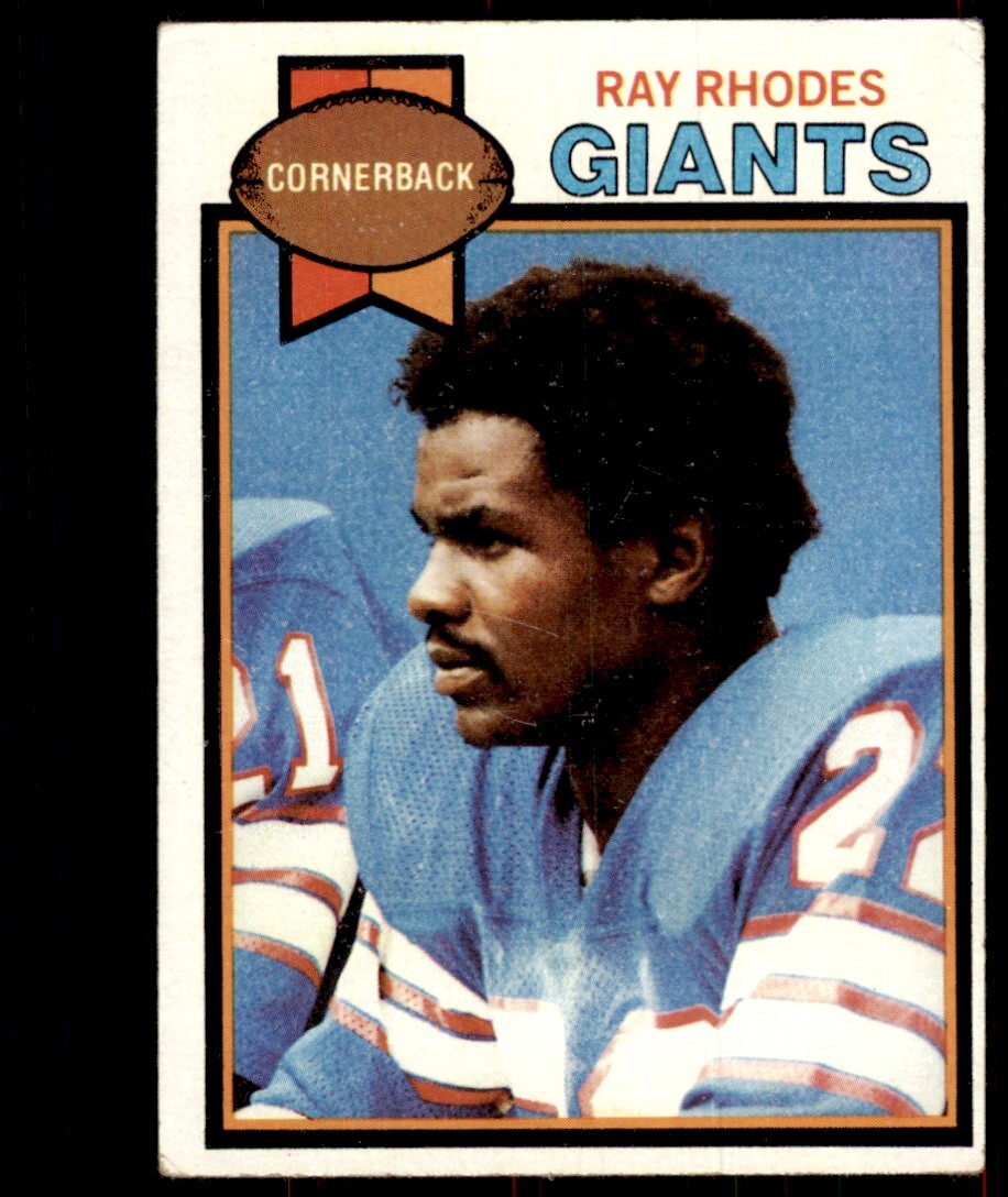 1979 Topps Ray Rhodes Football Card #412