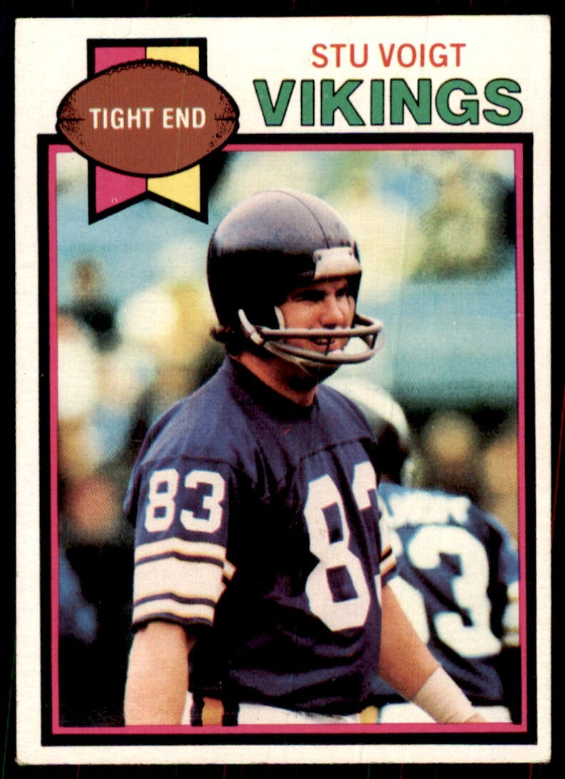 1979 Topps Stu Voigt Football Card #79