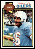 1979 Topps Toni Fritsch Football Card #348