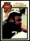1979 Topps Art Shell Football Card #210
