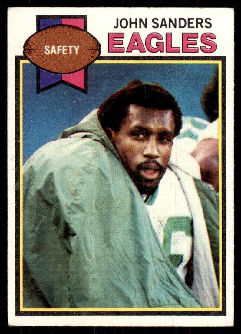 1979 Topps John Sanders Football Card #54