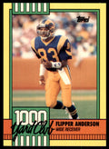 1990 Topps 1000 Yard Club Flipper Anderson A Football Cards #18