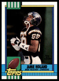 1990 Topps Jamie Holland Football Cards #398