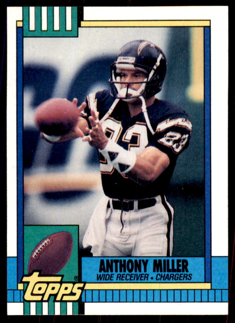 1990 Topps Anthony Miller Football Cards #390