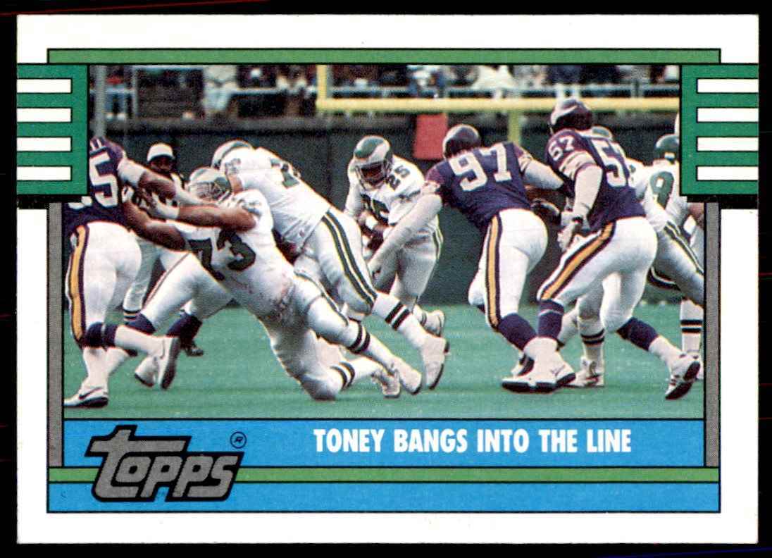 1990 Topps Philadelphia Eagles Football Cards #513