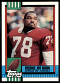 1990 Topps Freddie Joe Nunn Football Cards #447