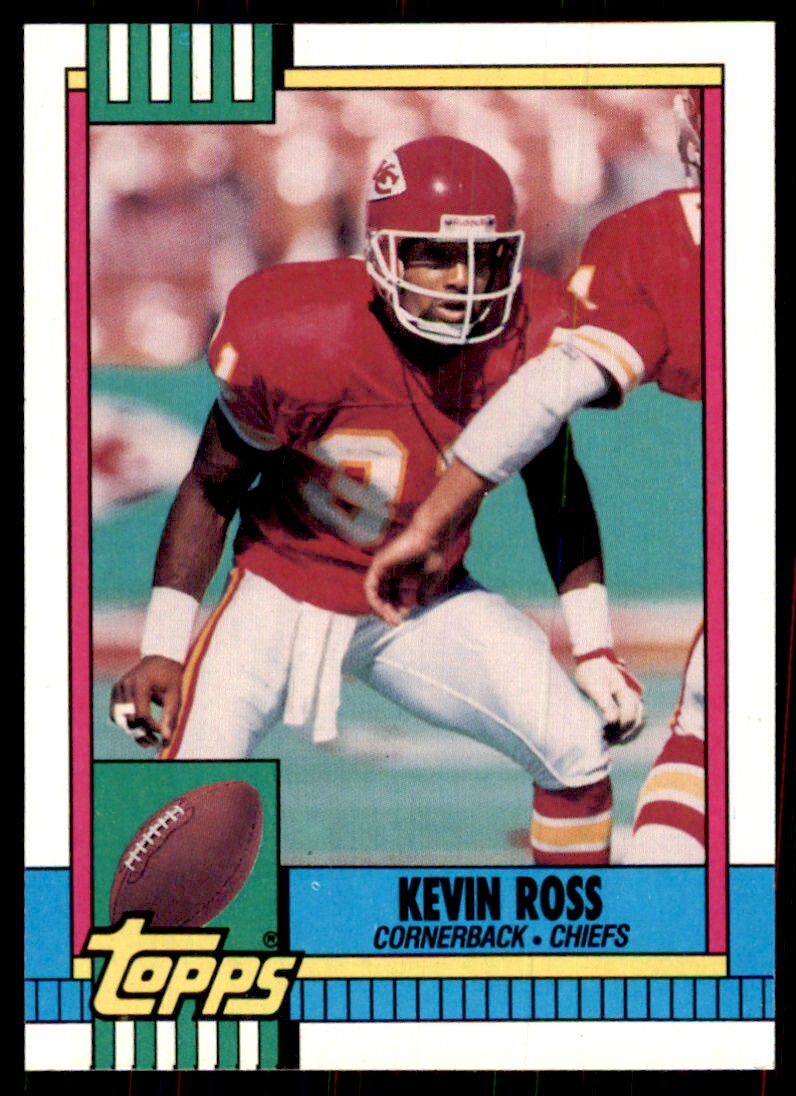 1990 Topps Kevin Ross Football Cards #256