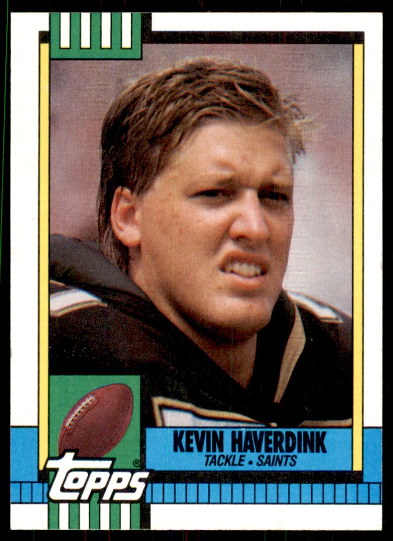 1990 Topps Kevin Haverdink Football Cards #236