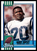 1990 Topps Albert Bentley Football Cards #310