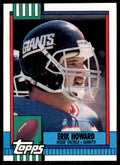 1990 Topps Erik Howard Football Cards #57