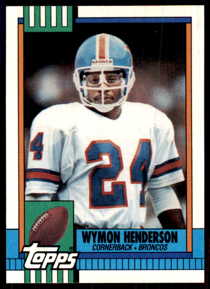 1990 Topps Wymon Henderson Football Cards #43