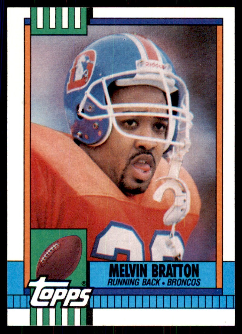 1990 Topps Melvin Bratton Football Cards #42