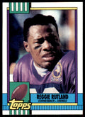 1990 Topps Reggie Rutland Football Cards #113