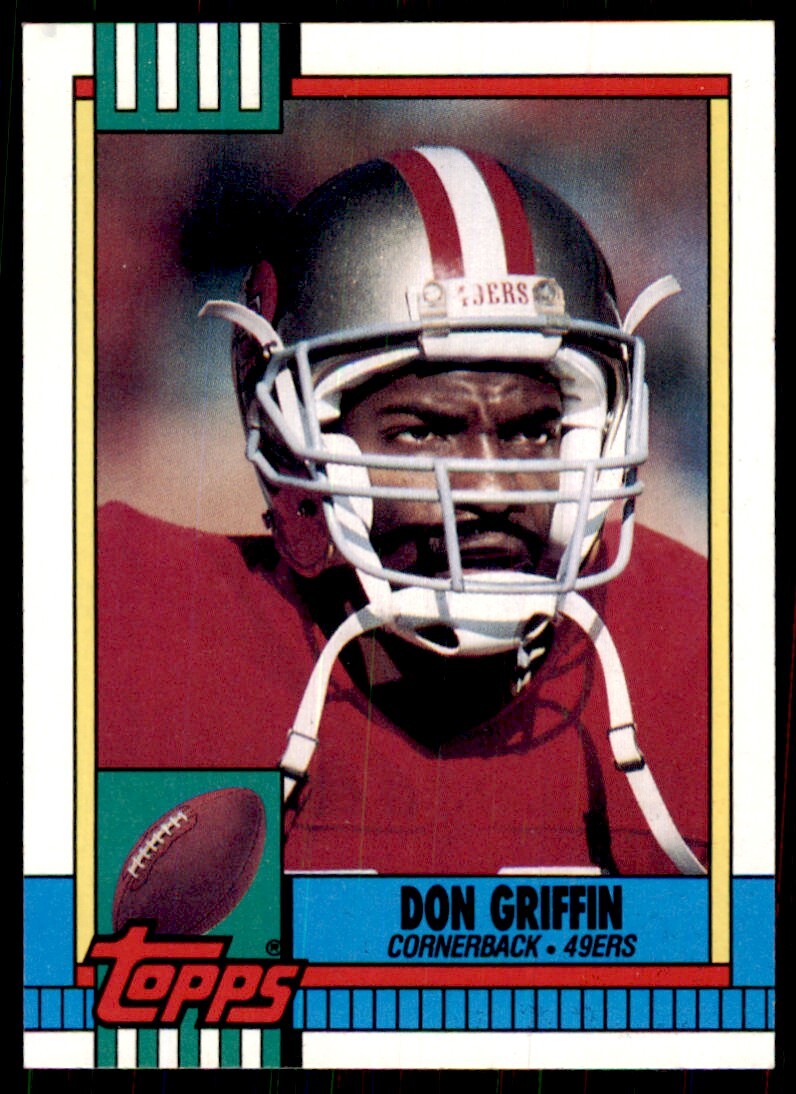 1990 Topps Don Griffin Football Cards #25