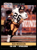 1990 Pro Set Rod Woodson Football Cards #626