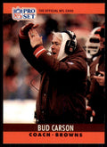 1990 Pro Set Bud Carson Football Cards #77