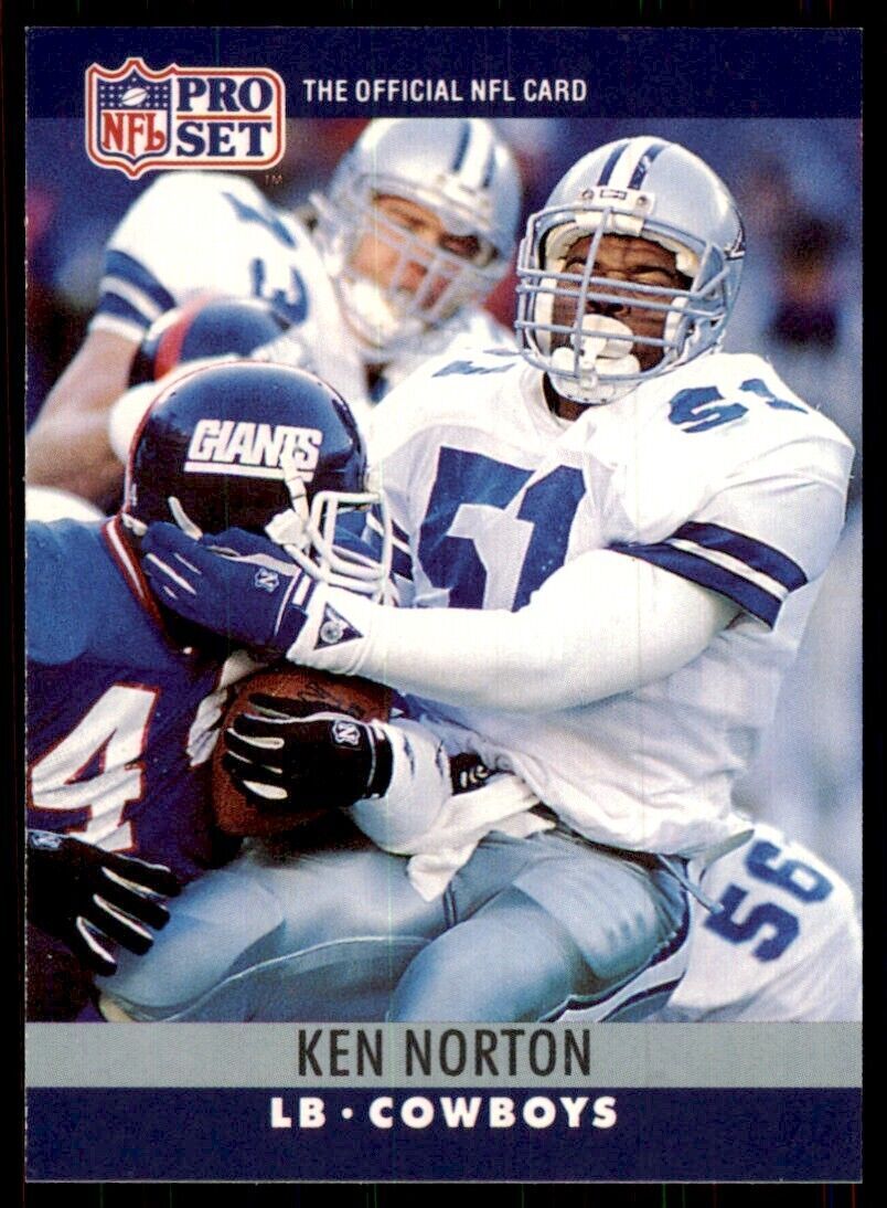 1990 Pro Set Ken Norton Football Cards #84
