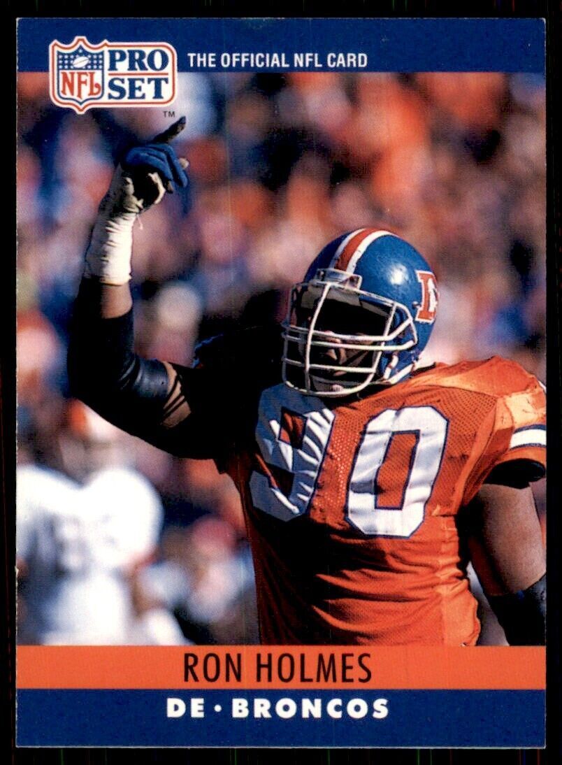 1990 Pro Set Ron Holmes Football Cards #90