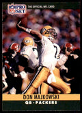 1990 Pro Set Don Majkowski Football Cards #112