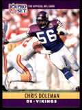 1990 Pro Set Chris Doleman Football Cards #188