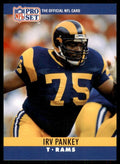1990 Pro Set Irv Pankey Football Cards #172