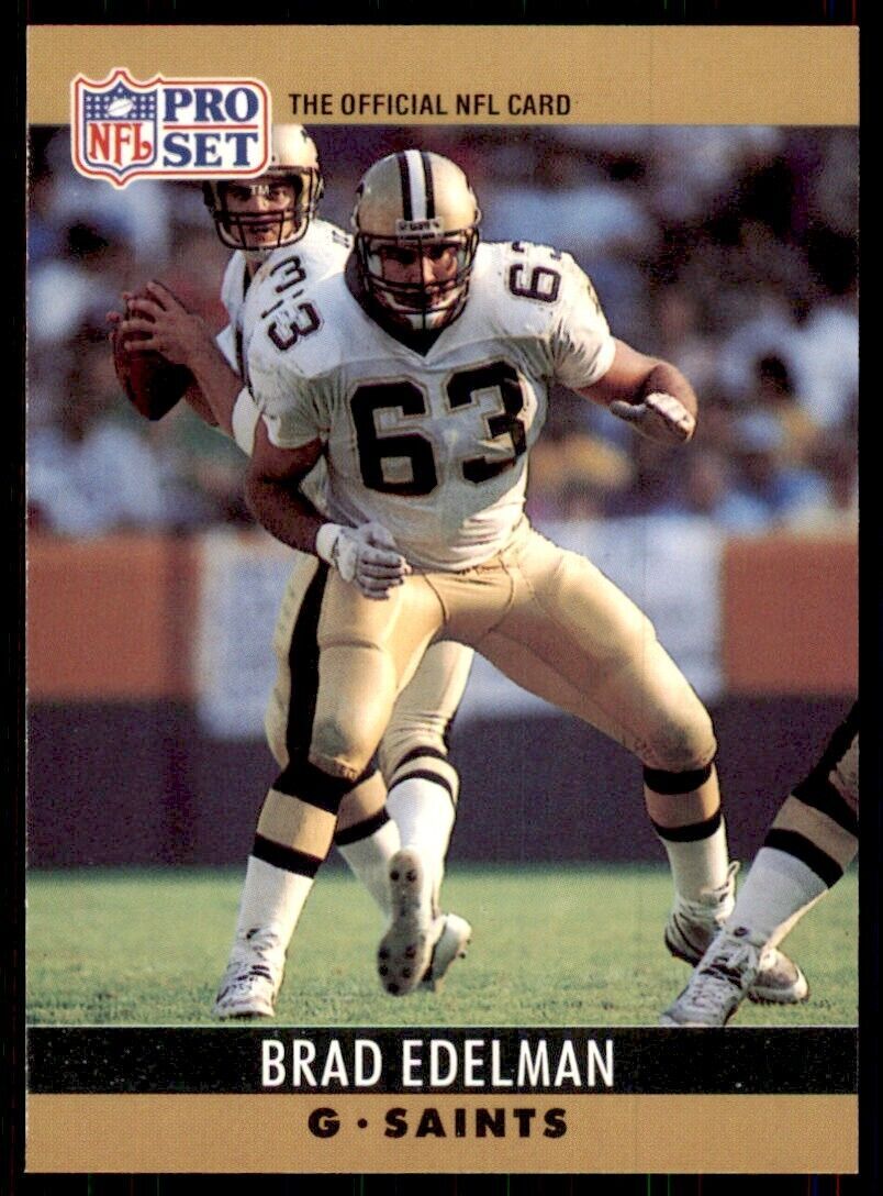 1990 Pro Set Brad Edelman Football Cards #211