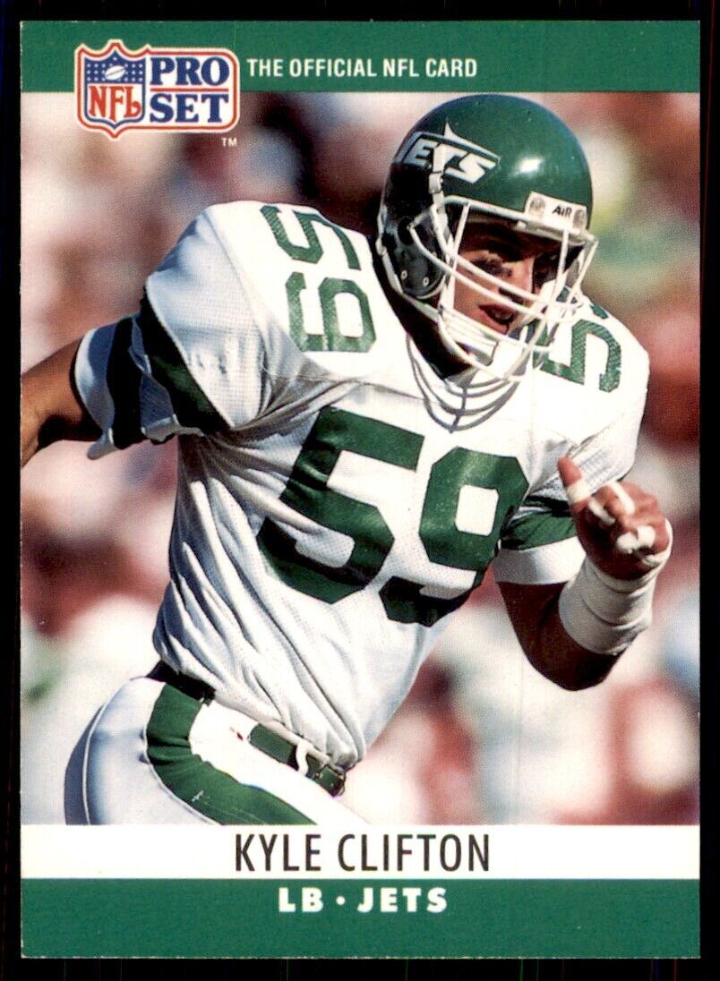 1990 Pro Set Kyle Clifton Football Cards #234