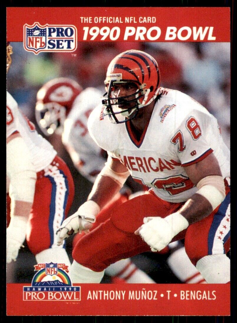 1990 Pro Set Anthony Munoz Football Cards #361