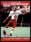 1990 Pro Set David Treadwell Football Cards #375