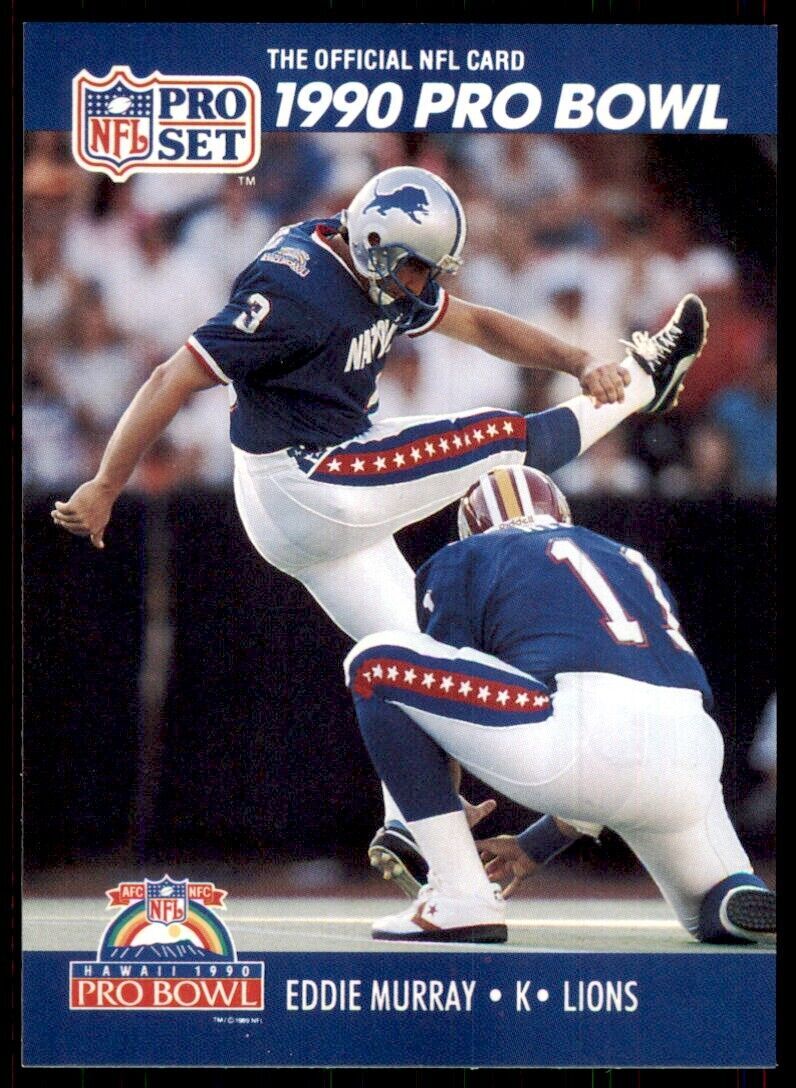1990 Pro Set Eddie Murray Football Cards #409