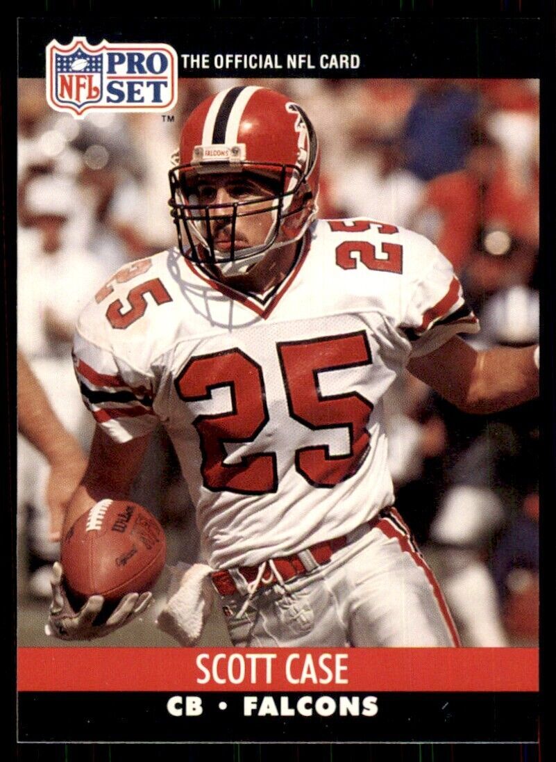 1990 Pro Set Scott Case Football Cards #427