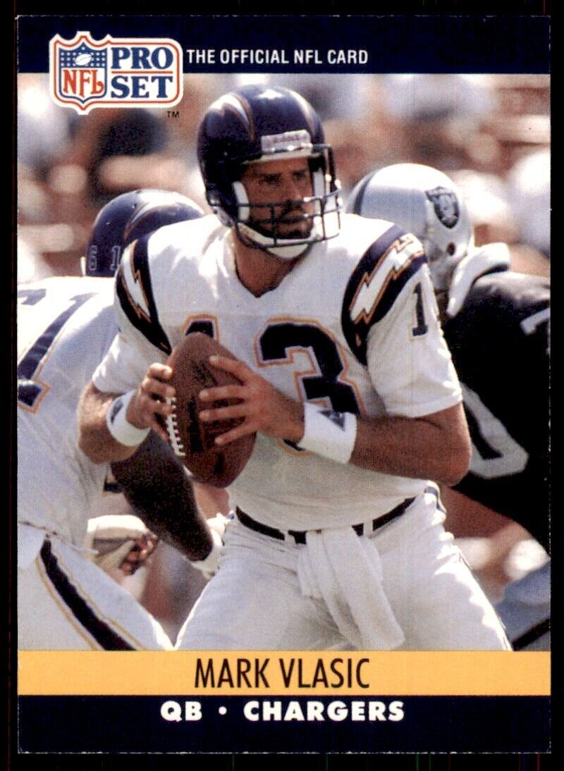 1990 Pro Set Mark Vlasic Football Cards #634